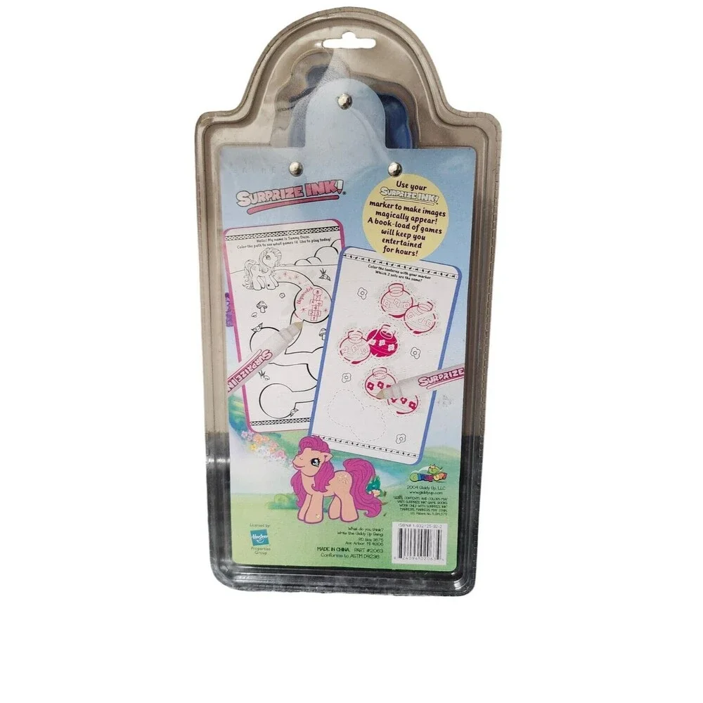 My Little Pony‎ Surprise Ink! Game Book Surprise Marker 2004 NEW OLD STOCK
